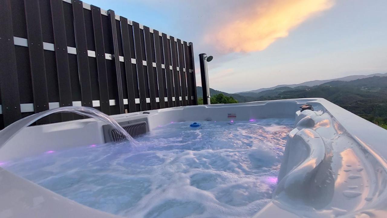 Tanja S Holiday Home In Nature With Sauna And Hot Tub Gorica pri Slivnici Exterior photo