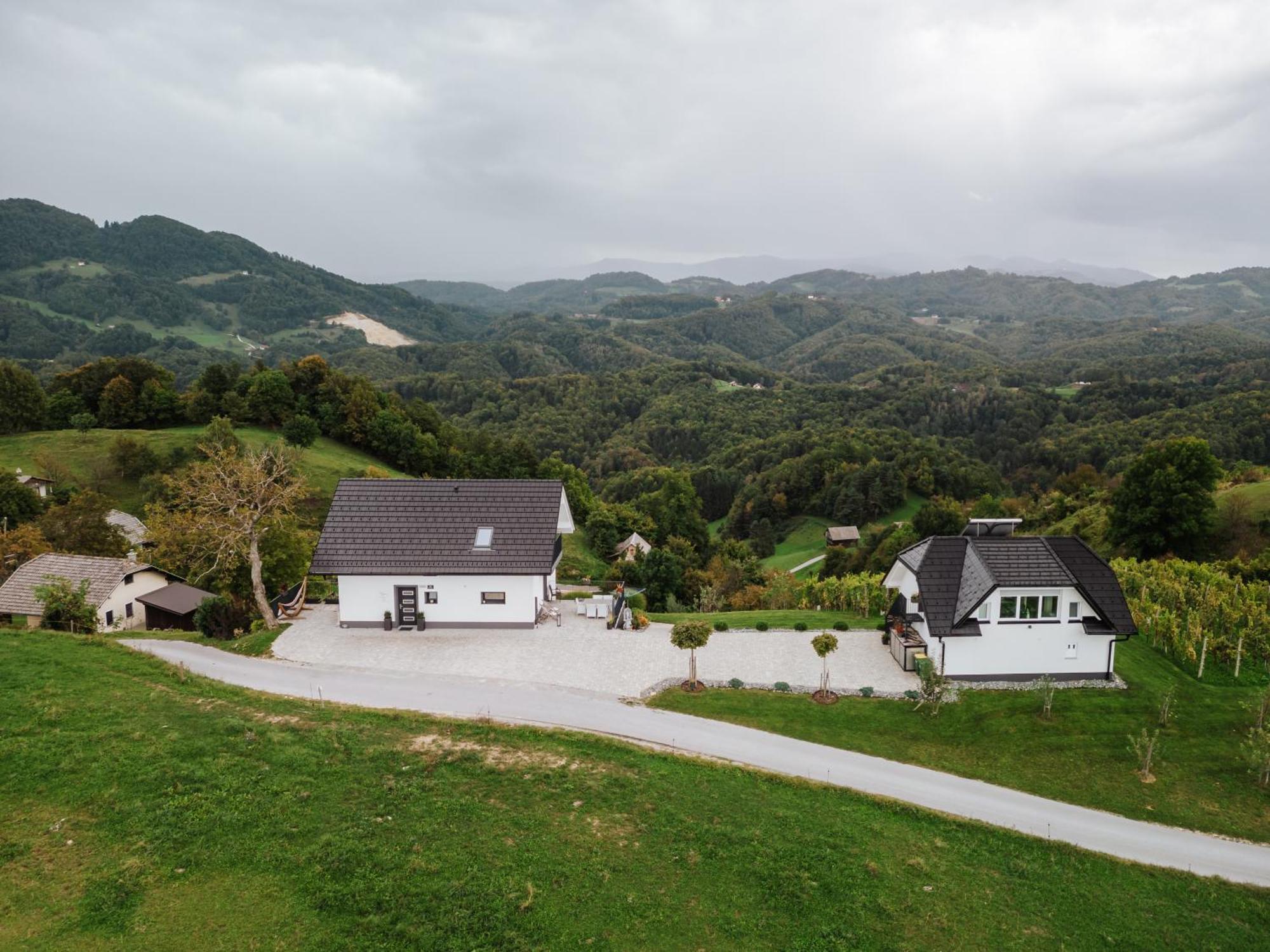 Tanja S Holiday Home In Nature With Sauna And Hot Tub Gorica pri Slivnici Exterior photo